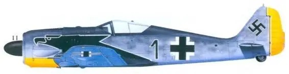 Асы люфтваффе пилоты Fw 190 на Западном фронте - фото 168