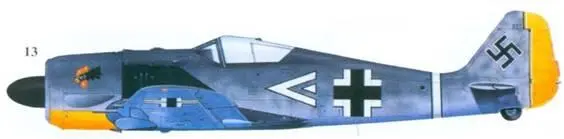 Асы люфтваффе пилоты Fw 190 на Западном фронте - фото 170