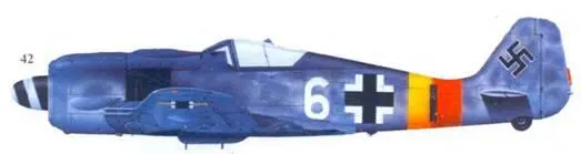 Асы люфтваффе пилоты Fw 190 на Западном фронте - фото 199