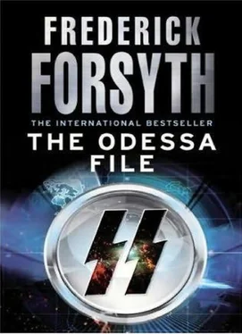 Frederick Forsyth The Odessa File обложка книги