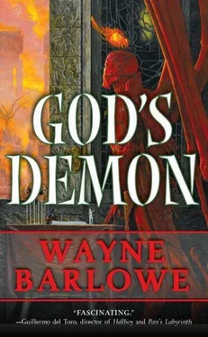 Wayne Barlowe God's Demon обложка книги