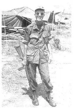 Looking happy with my new M1 carbine Towler and I in our hextent at Dak To - фото 33