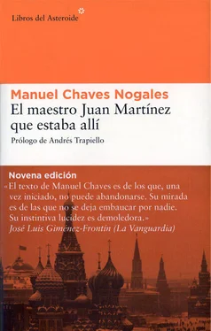 Manuel Chaves Nogales El maestro Juan Martínez que estaba allí обложка книги