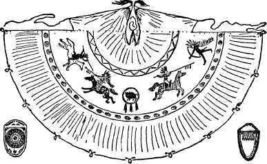Decoration of Black Bulls Teepee Two Examples of Doors THUNDER BULLS - фото 97