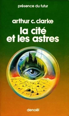 Arthur Clarke La cité et les astres обложка книги