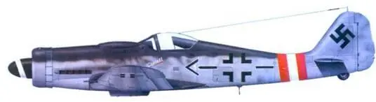 6 Fw 190D9 майор Герхард Баркхорн январь 1945 года 7 Fw 190А8 капитан - фото 118