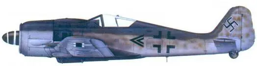 27 Fw 190A8 капитана Франца Айзенаха ноябрь 1944 года 28 Fw 190А4 - фото 139