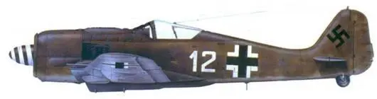 33 Fw 190A8 оберлейтенант Иозеф Хайнцеллер ноябрь 1944 года 34 Fw - фото 145