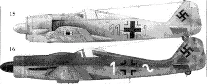 15 Fw 190А3 белая единица капитан Герберт Венельт Wehnelt командир 7 - фото 27