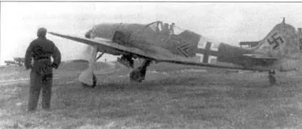 Ноябрь 1943 года Витебск На этом Fw 190А6 WNr 410004 Вальтер Новотны - фото 82
