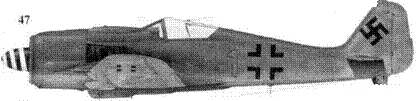 47 Fw 190A8 желтая единица лейтенант Герд Тюбен Thyben командир 7 JG - фото 93