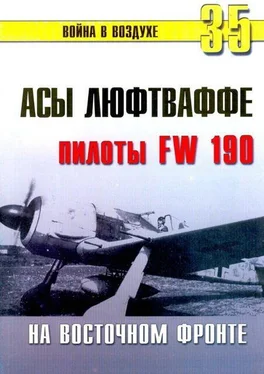 С. Иванов Асы люфтваффе пилоты Fw 190 на Восточном фронте обложка книги