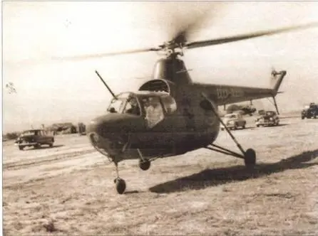 Ми1 1957 г Первенец ОКБ МЛ Миля вертолет Ми1 положил начало - фото 58