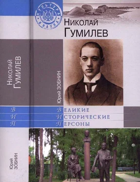 Юрий Зобнин Николай Гумилев обложка книги