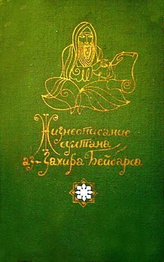 Средневековая литература Жизнеописание султана аз-Захира Бейбарса обложка книги