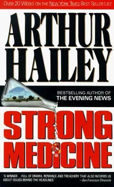 Arthur Hailey Strong Medicine обложка книги