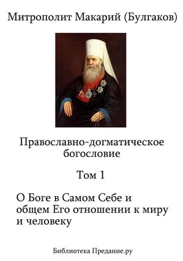 Макарий Булгаков Православно-догматическое Богословие. Том I обложка книги