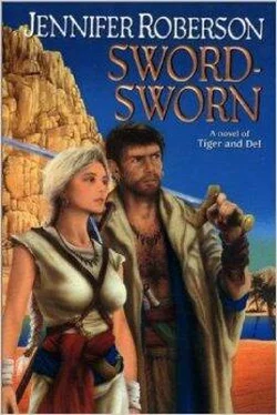 Jennifer Roberson Sword Sworn обложка книги