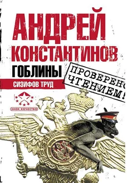 Андрей Константинов Гоблины. Сизифов труд обложка книги