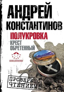 Андрей Константинов Полукровка. Крест обретенный обложка книги