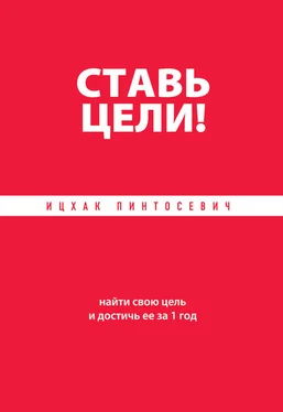 Ицхак Пинтосевич Ставь цели! Найти свою цель и достичь ее за 1 год