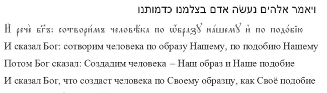 Библейское определение человека в разных переводах и первый опыт познания - фото 19