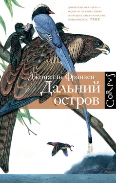 Джонатан Франзен Дальний остров обложка книги