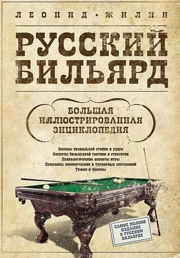 Леонид Жилин Русский бильярд. Большая иллюстрированная энциклопедия обложка книги