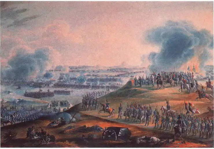 Бородинское сражение Рисунок 1812 г Ранение ПИ Багратиона в - фото 95