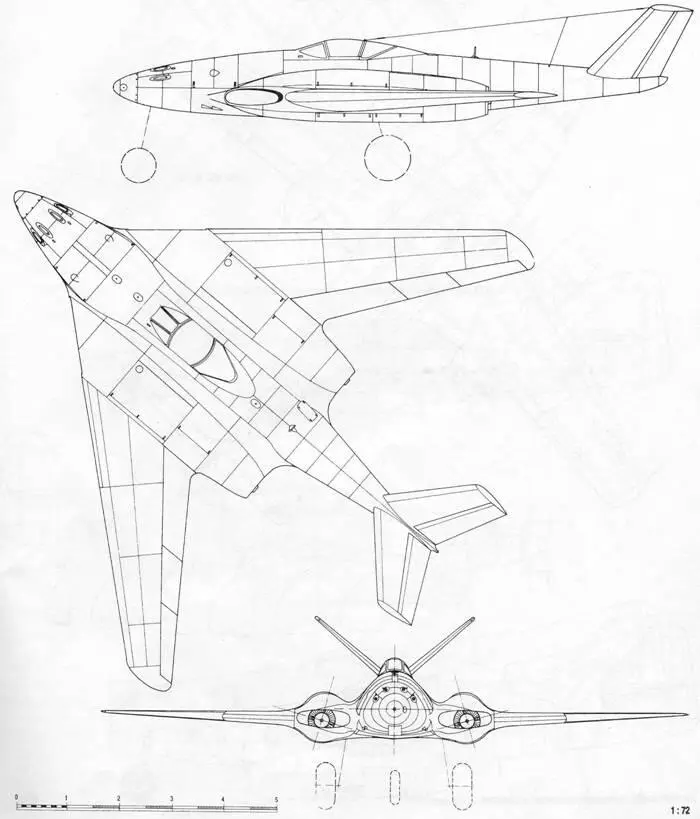 Me 262 HG III с двигателями HeS 011A с Vобразным оперением Me 262 BIa - фото 35