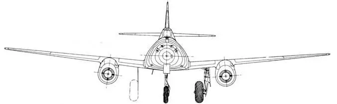 Me 262 CIb Heimatschutzer II Me 262 Interzepter III с ракетными двигателями - фото 59