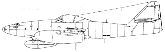 Me 262 Interzepter III с ракетными двигателями HWK 509 Me 262 CIa - фото 60