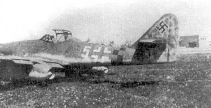 Me 262 AIa WNv 501232 принадлежавший сначала к ISS I а затем переданный - фото 13