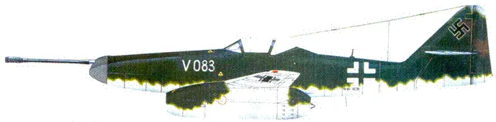 Ме262 AIaU4 V083 Лехфельд мартапрель 1945 года Ме262 А1аU4 V 889 из - фото 73