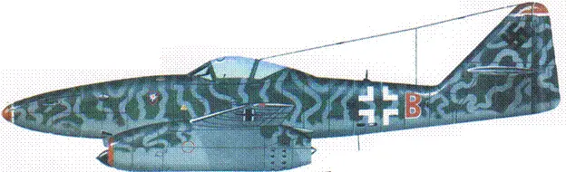 Me 262A1a 9KBN 5KGJ 51 1944 г Me 262A1a Jabo9KFH IKGJ - фото 115