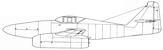 Me 262V3 с гаргротом Me 262V5 с ракетными ускорителями Me 262V6 первый - фото 41