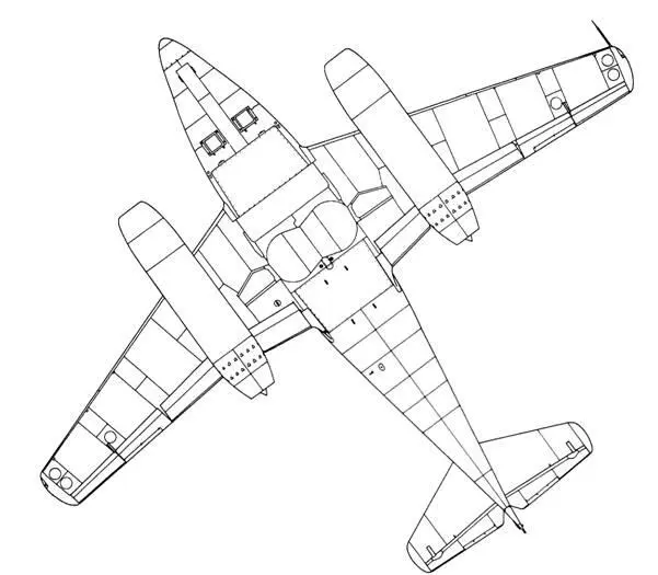 Me 262A1aU3 Me 262A1aUI Me 262A1aUI Me 262A1aU4 - фото 67