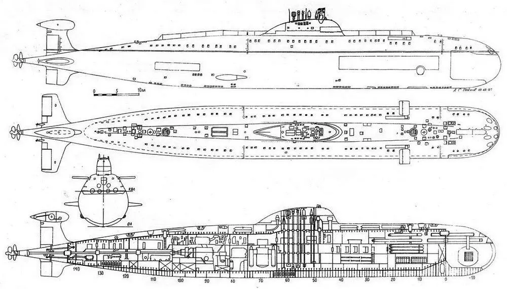 Большая атомная многоцелевая подводная лодка 1 ранга Б 448 ТАМБОВ В основу - фото 19