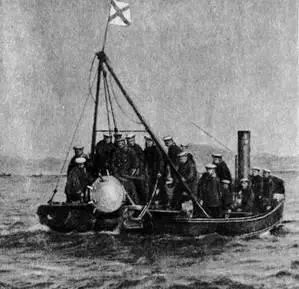 Постановка мин с плотика ПортАртур 1904 г Накануне первой мировой войны - фото 18