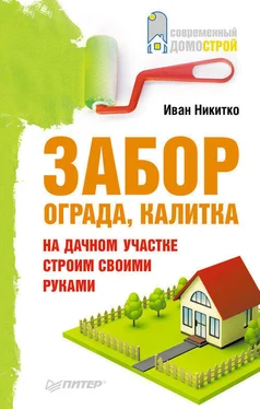 Иван Никитко Забор, ограда, калитка на дачном участке. Строим своими руками обложка книги