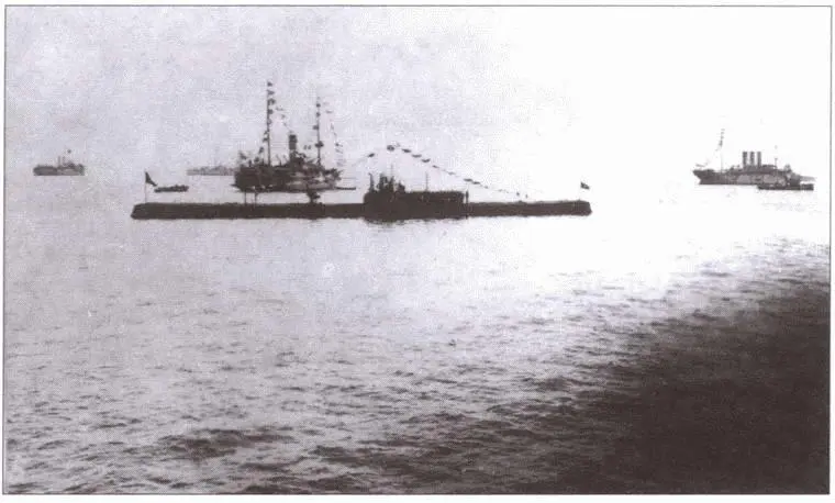 Подводная лодка Большевик Линкор Марат в 1935 г - фото 4