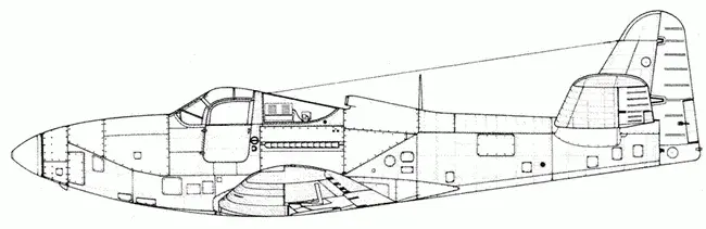 Р63 А экспериментальный самолет со стабилизатором поднятым на 18 гр Р63 - фото 55