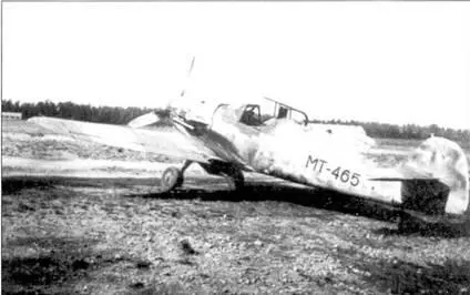 Истребитель Bf109G из 2HLeLv24 на нем летал Iй лейтенант Атти Ниман 5 - фото 117