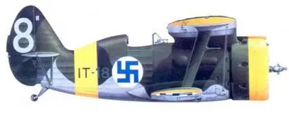 И153 2го лейтенанта Олави Пуро ноябрь 1942 г MS406 lго лейтенанта - фото 134