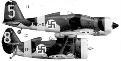 11 Фиат G50 MM4736 FA15желтая 5 сержанта Клауса Алакоски 3 LeLv26 - фото 39