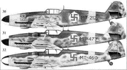 30 BfW9G2 WkNr 14753 МТ212 красная 2 уоррентофицера Илмари - фото 88