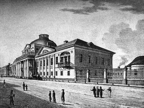 Казанская гимназия в которой учился Державин Со старинной гравюры - фото 10