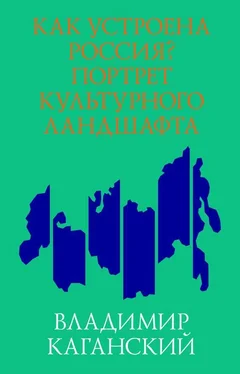 Владимир Каганский Как устроена Россия? Портрет культурного ландшафта обложка книги