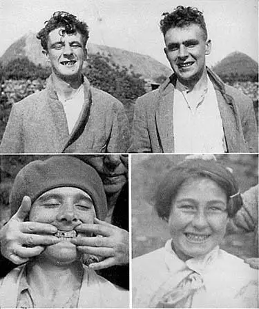 Рис 6 Братья остров Харрис Младший слева ест современную еду и у него - фото 6