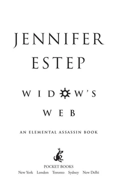 Jennifer Estep Widow's Web обложка книги